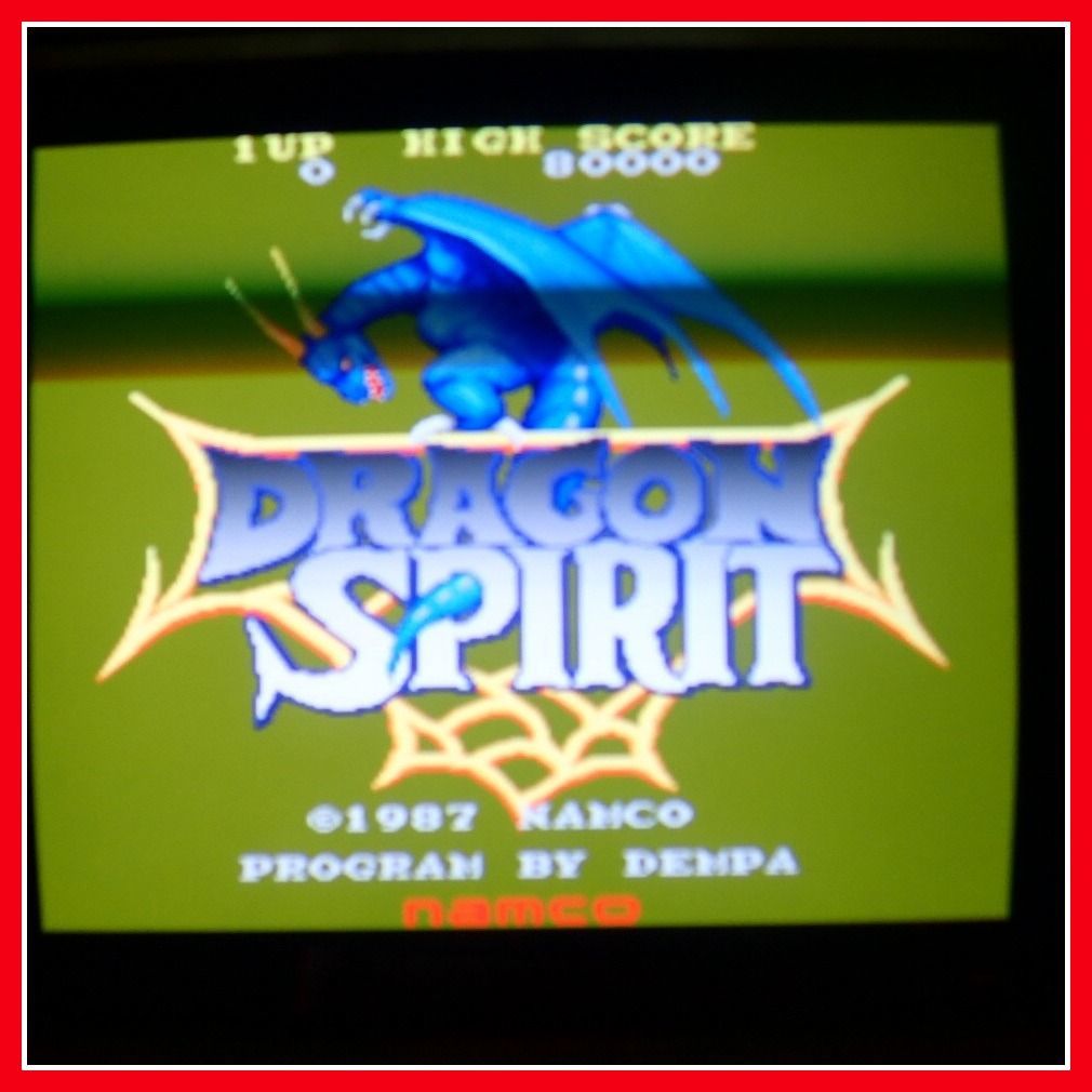 DRAGON SPIRIT ドラゴンスピリット X68000 5_2HD*2 namco ナムコ