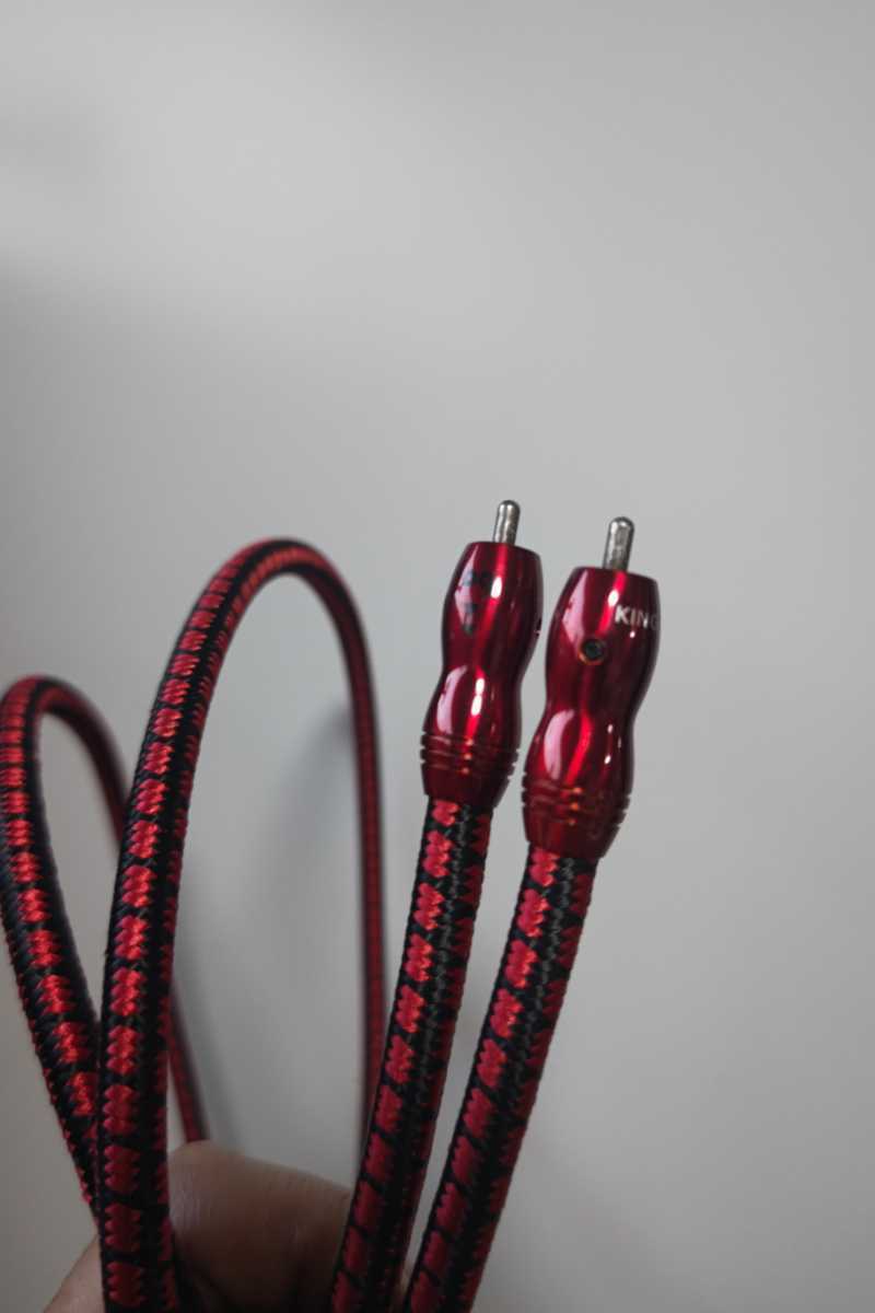 AudioQuest KING COBRA RCAケーブル (1mペア) オーディオクエスト