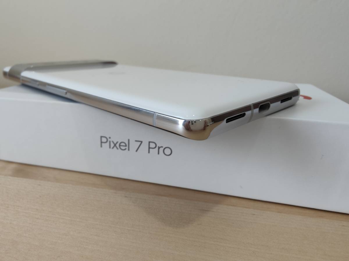 【超美品】Google Pixel 7 Pro 128G Snow SIMフリー GA03463-JP GFE4J 日本モデル_4