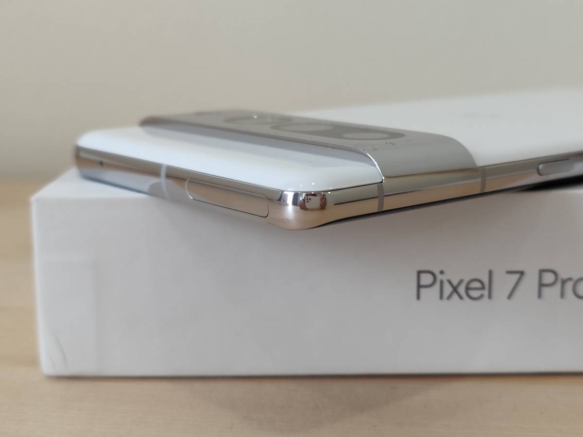 【超美品】Google Pixel 7 Pro 128G Snow SIMフリー GA03463-JP GFE4J 日本モデル_5
