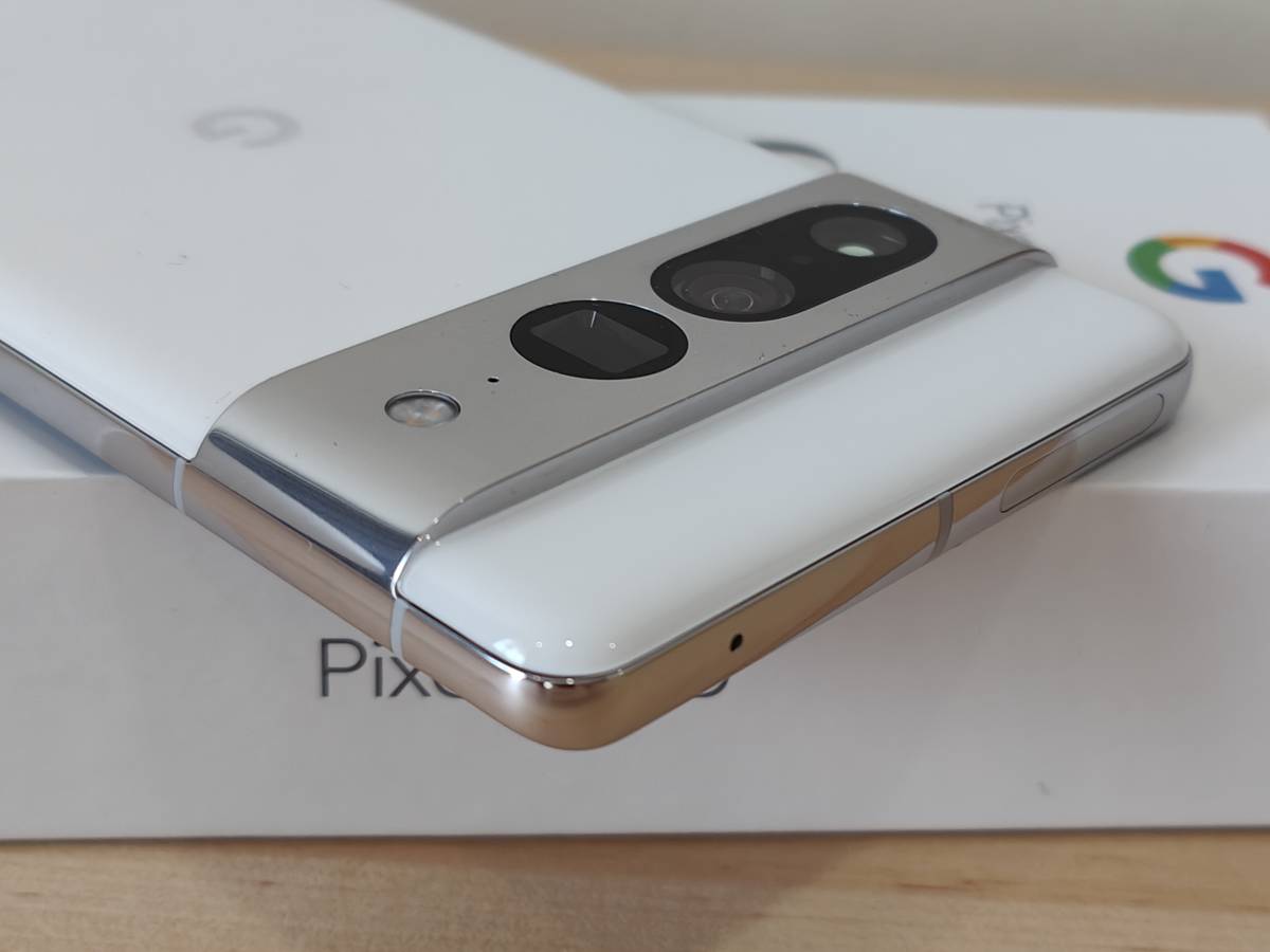 【超美品】Google Pixel 7 Pro 128G Snow SIMフリー GA03463-JP GFE4J 日本モデル_7