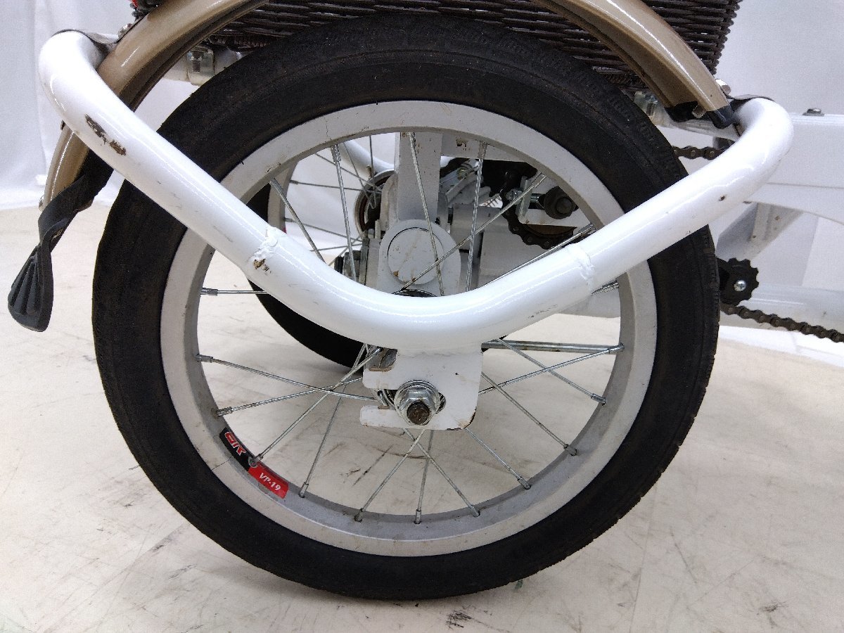 手渡し可 大人用 三輪車 16インチ SWING CHARLIE 自転車 荷台有 カゴ有 