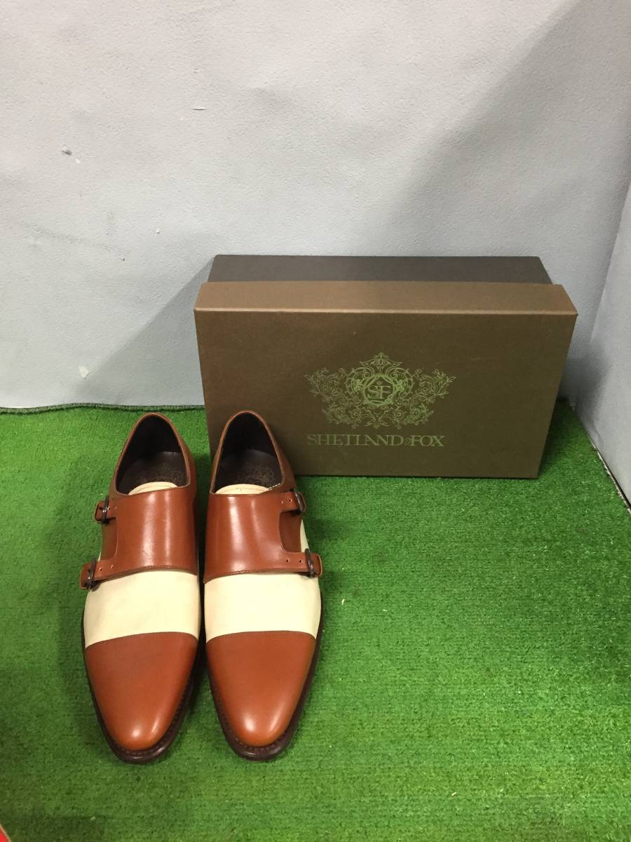 SHETLAND FOX ブラウン ドレスシューズ ドレスシューズ SHETLANDFOX