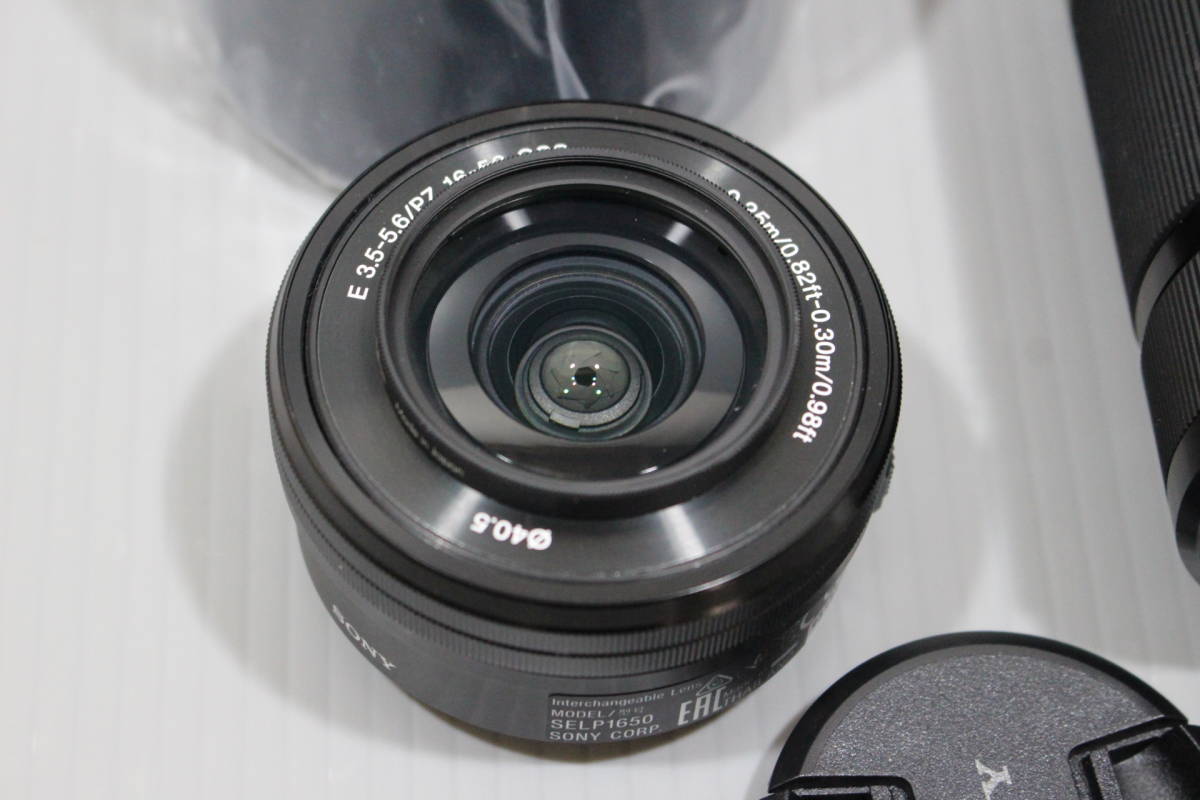 SONY SEL55210 ソニー APS-C ブラック デジタル一眼カメラ 美品 Sony