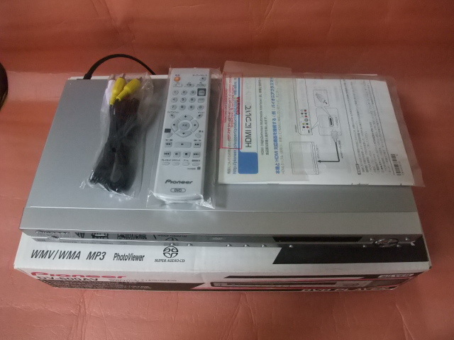 Pioneer DVDプレーヤー DV-600AV ユニバーサル仕様　リージョンフリー Pioneer DV-600AV DVDプレーヤー SACD対応 DVDオーディオ&frasl;ビデオ carte