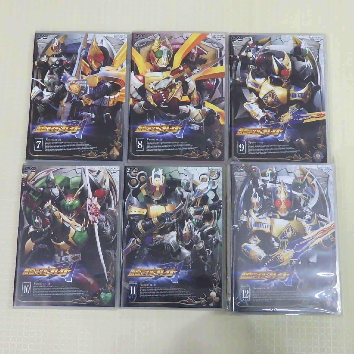 仮面ライダーブレイド 全12巻セット 特製ライナーカード、アルバム付