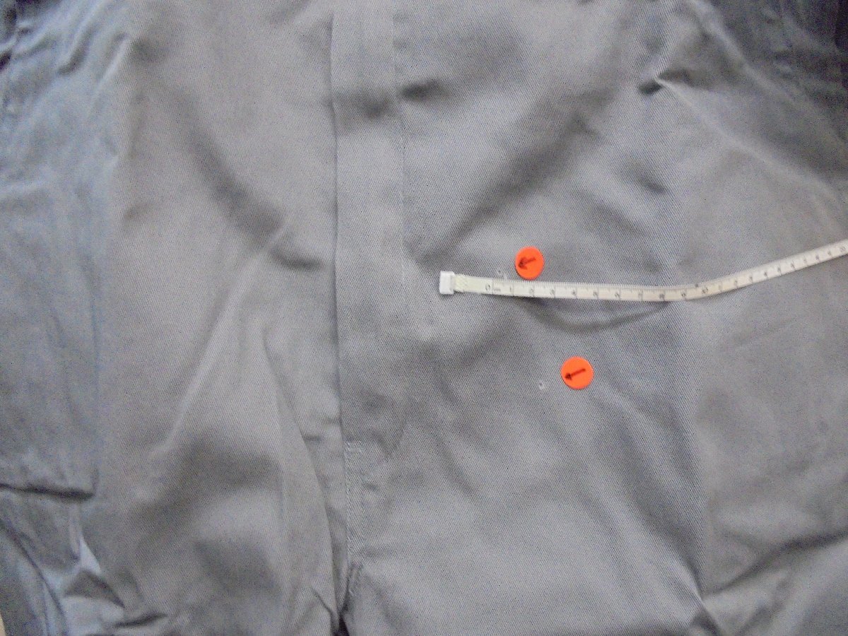 1円スタート・訳あり★ディッキーズ 秋冬 長袖 つなぎ 4870 綿100% グレー 灰 サイズ 2XL ●画像参照● 番号：R7