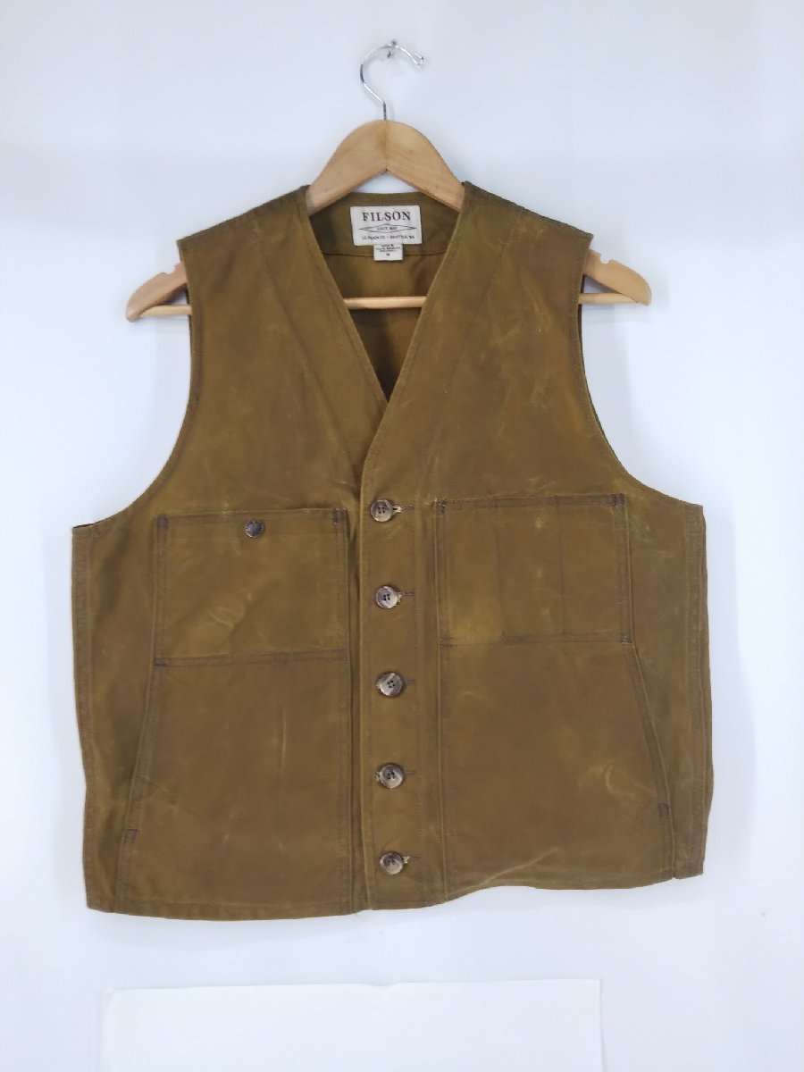 FILSON フィルソン ベスト ジレ オイルティンクロス クルーザー ワーク