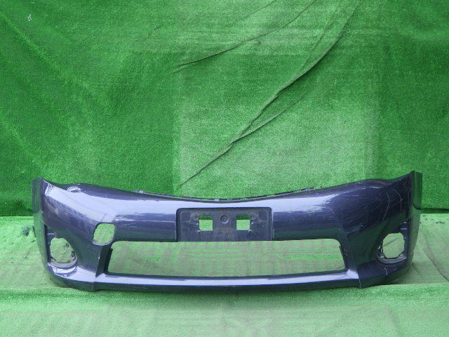 NKE165 NZE161 NRE160 NZE164 NZE161G NZE164G ZRE162G NKE165G前期カローラ アクシオ フィールダー純正フロントバンパー 16紫 52119-12E50