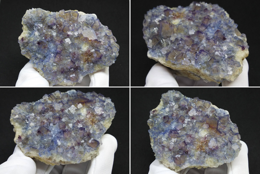 ドイツ　ザクセン州　フローナウ　フローライト　アンバー　鉱物標本　原石　結晶 ドイツ ザクセン州 フローナウ フローライト アンバー 鉱物標本 原石