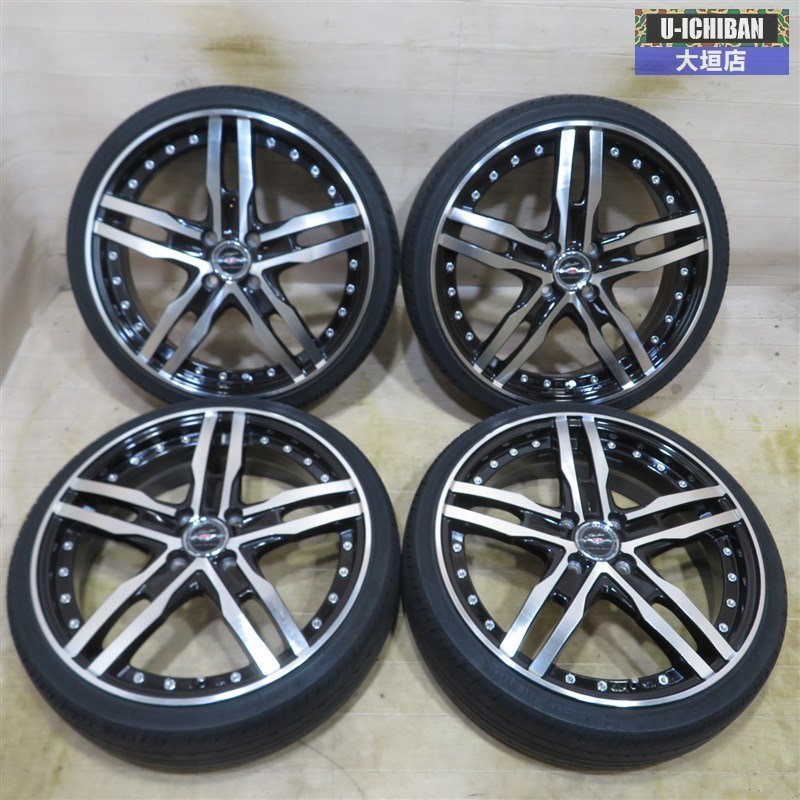 軽自動車 17インチ AME シャレン XF-55 5.5j +48 4H 100 165/40R17 4 