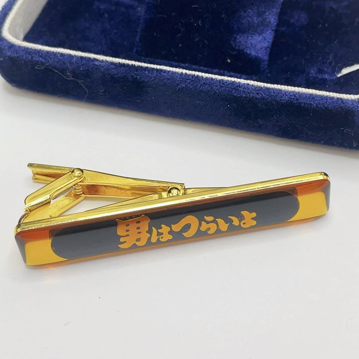 入手困難 希少品!! 男はつらいよ ネクタイピン 箱付き コレクション 極美品 A1497_3