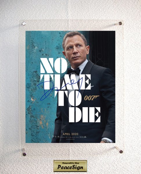 ダニエル・クレイグ直筆サイン入り超大型写真…Daniel Craig… 【公式通販】