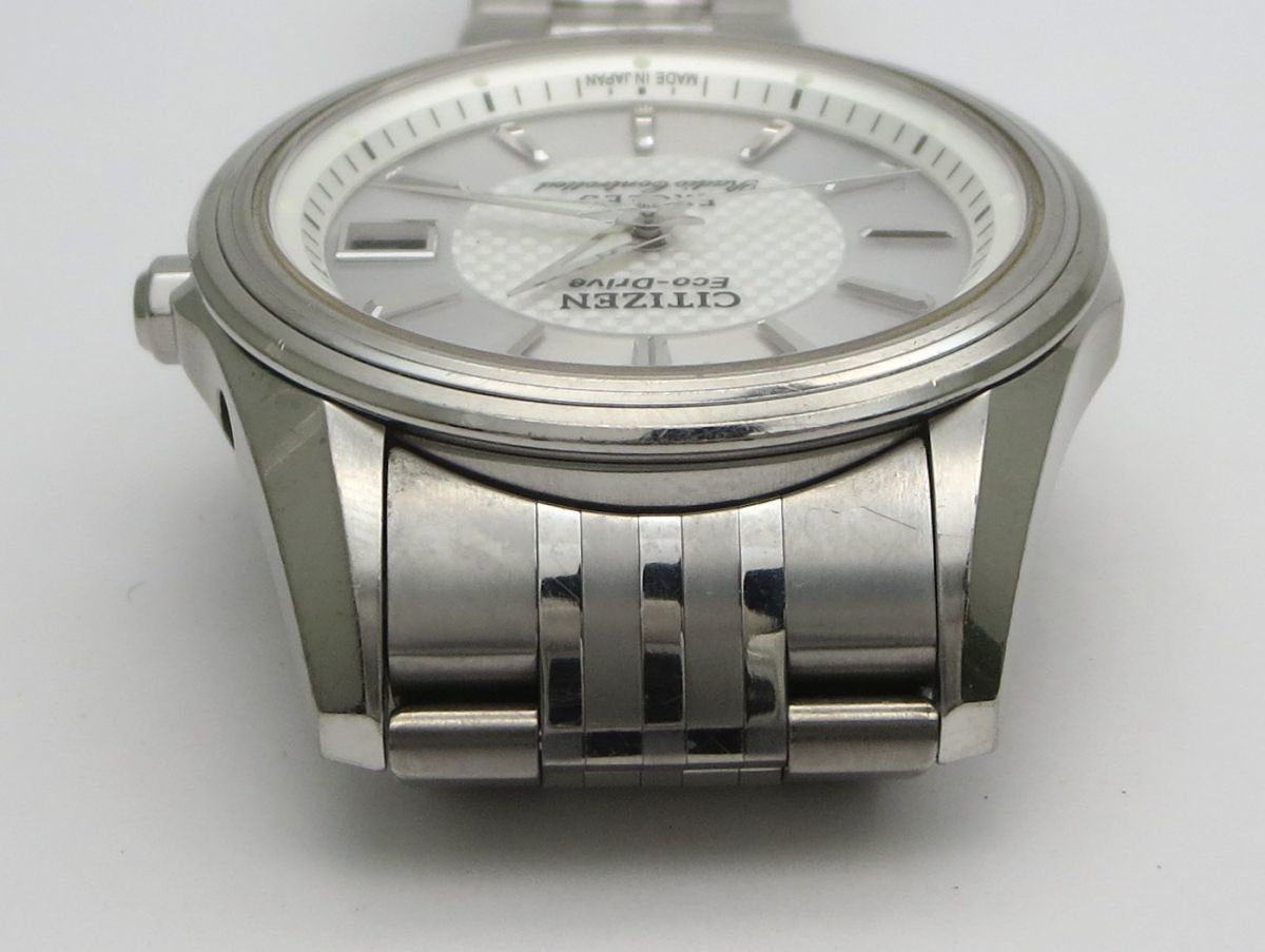 1000円スタート 腕時計 CITIZEN シチズン エコドライブ サテライト 