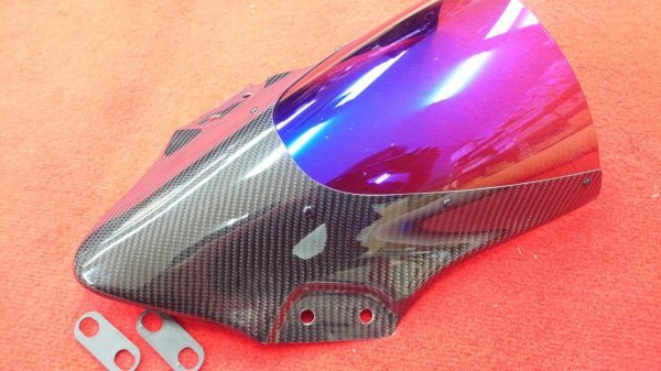 マジカルレーシング カーボンスクリーン KAWASAKI Ninja250/400用 美品 