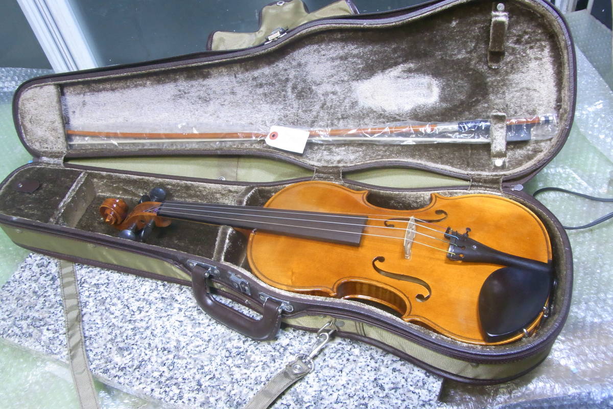 サンドナー　バイオリン　ケース　弓　1/4 ザンドナー　ドイツ Sandner Franz バイオリン Nr.705 ジャンク品Franz クロサワ楽器店