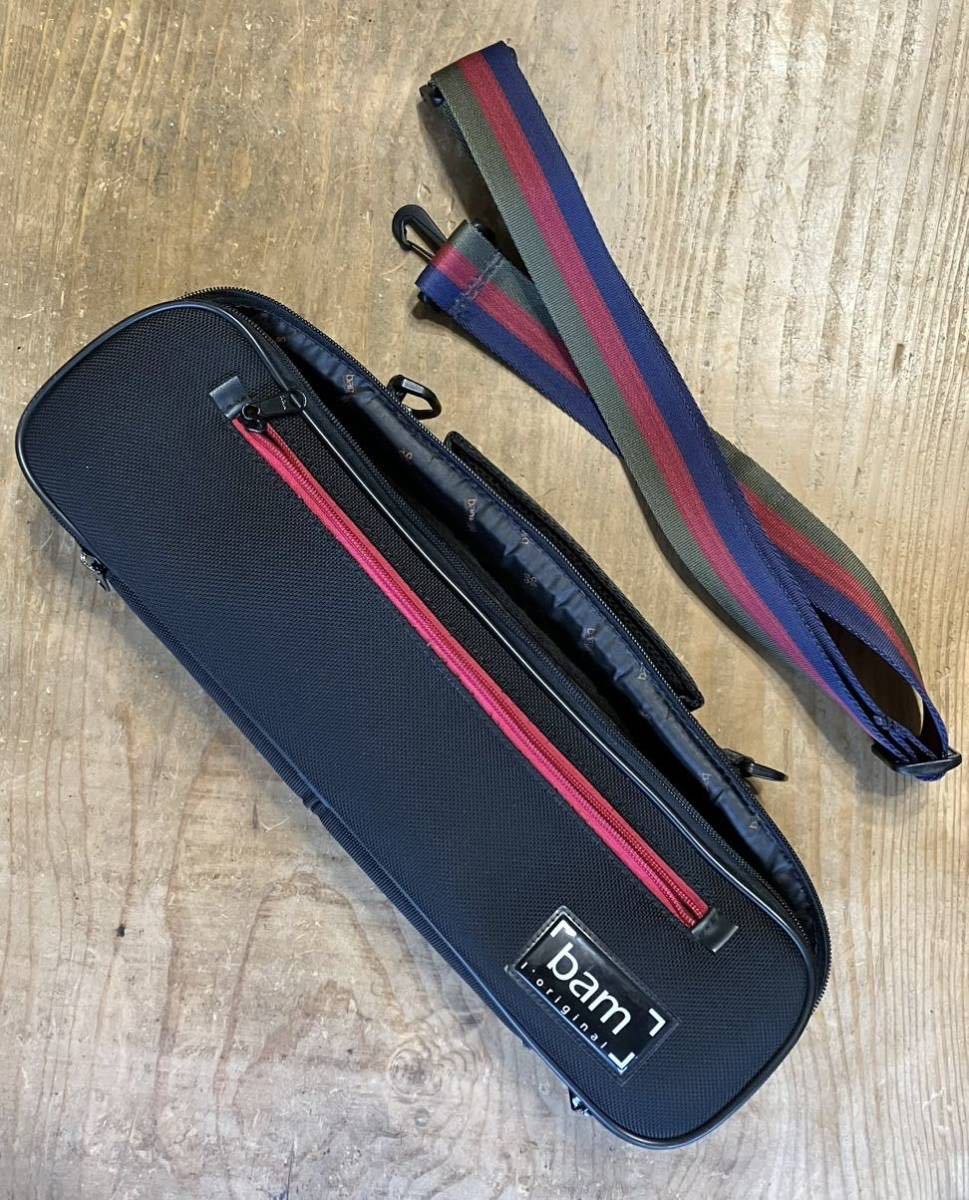 BAM l'original 中古 フルートケースバッグ H管C管共用 BAMフルート