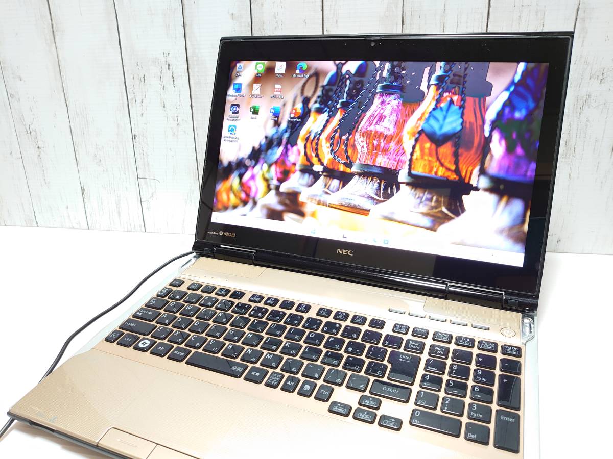 【新品SSD512GB★最強i7】Windows11★NEC LL750/H★Core i7-3.30GHz★メモリ8GB★Office2019 H&B★WEBカメラ★Blu-ray★HDMI★USB3.0