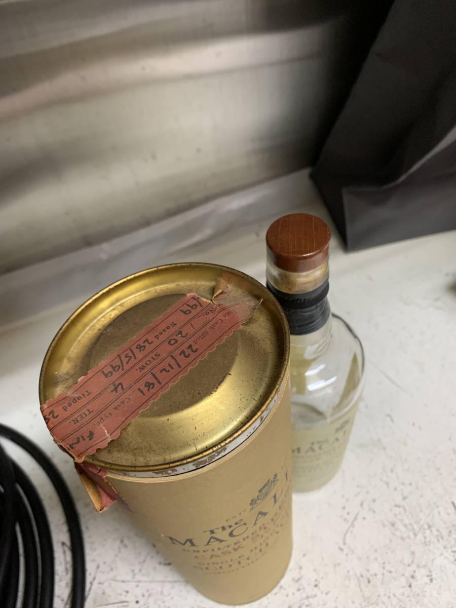 マッカラン 1981/1999 カスクリザーブ 空瓶 超貴重！(ハイランド  