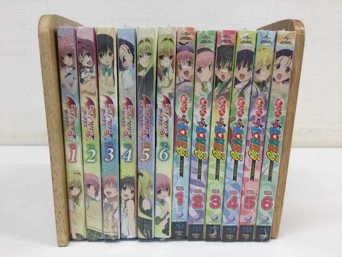 営KZ793-80【初回限定版/未開封多数】ジュネオン ToLOVEる もっとToLOVEる 全6巻/ダークネスとらぶる 全6巻 Blu-ray ブルーレイ
