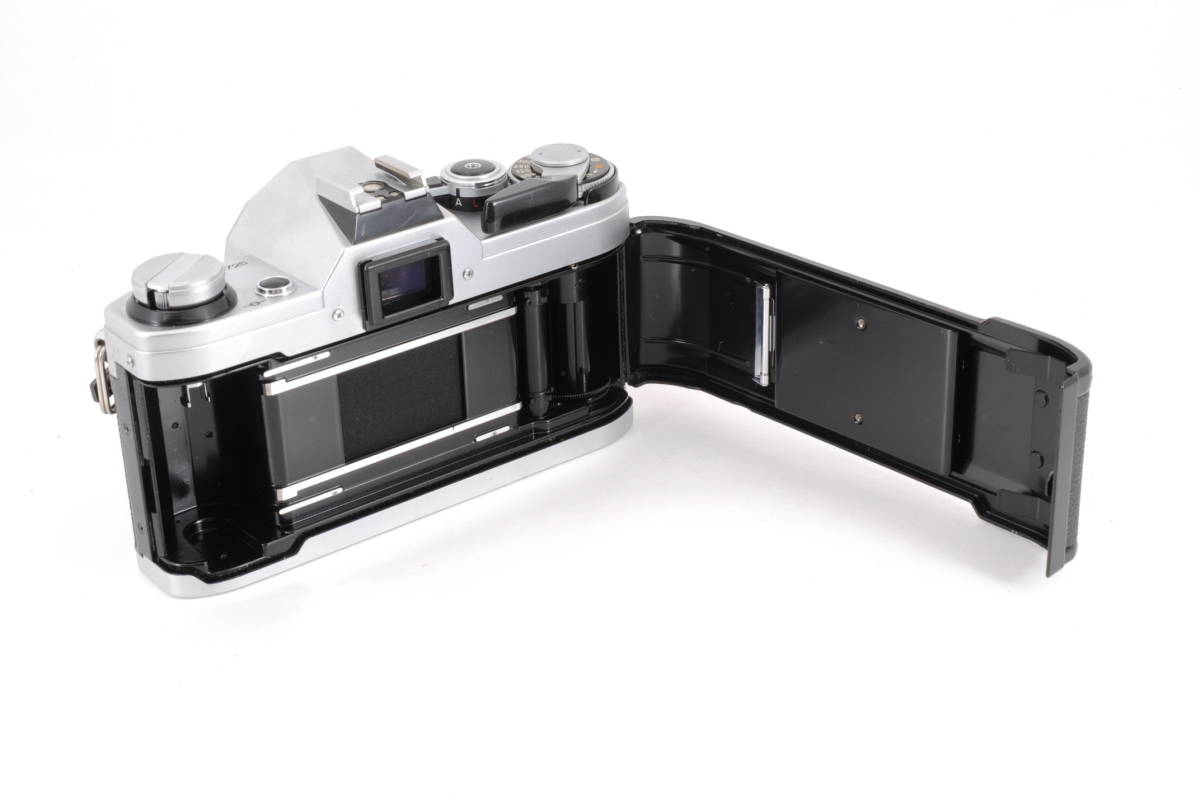 シャッター鳴き無し 動作品 キャノン Canon A-1 ボディ 黒 ブラック MF