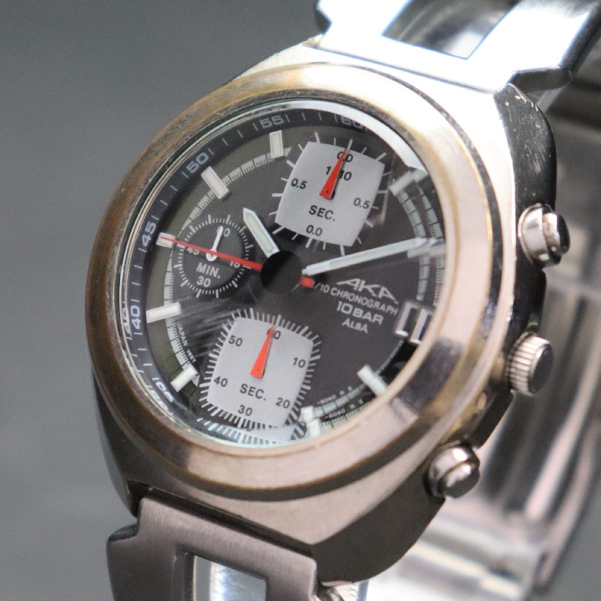 SEIKO ALBA アルバ AKA セイコー アカ クロノグラフ AKA☆クロノグラフ 