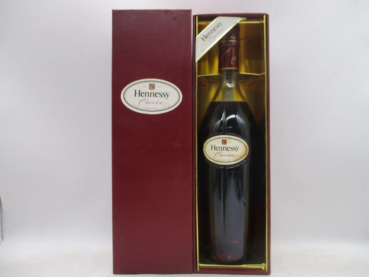 HENNESSY CUVEE ヘネシー キュベ コニャック ブランデー 700ml 古酒