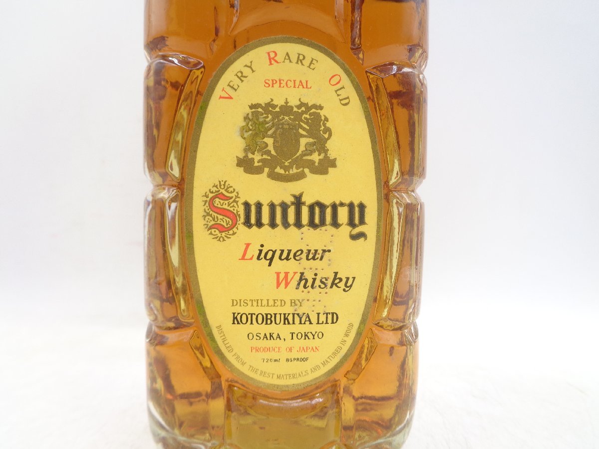 KOTOBUKIYA VERY RARE OLD SUNTORY WHISKY 寿屋 ベリー レア オールド