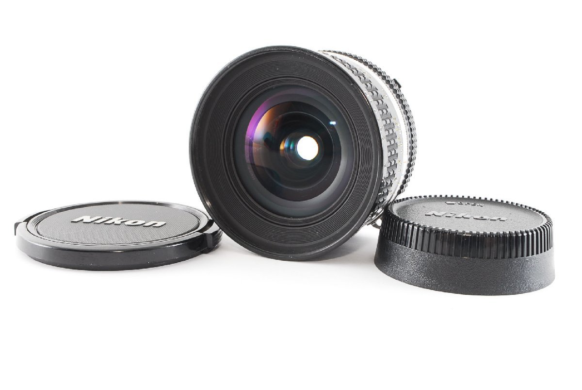良品】ニコン Nikon Ai-s Ais Nikkor 20mm F2.8 広角 単焦点レンズ F 