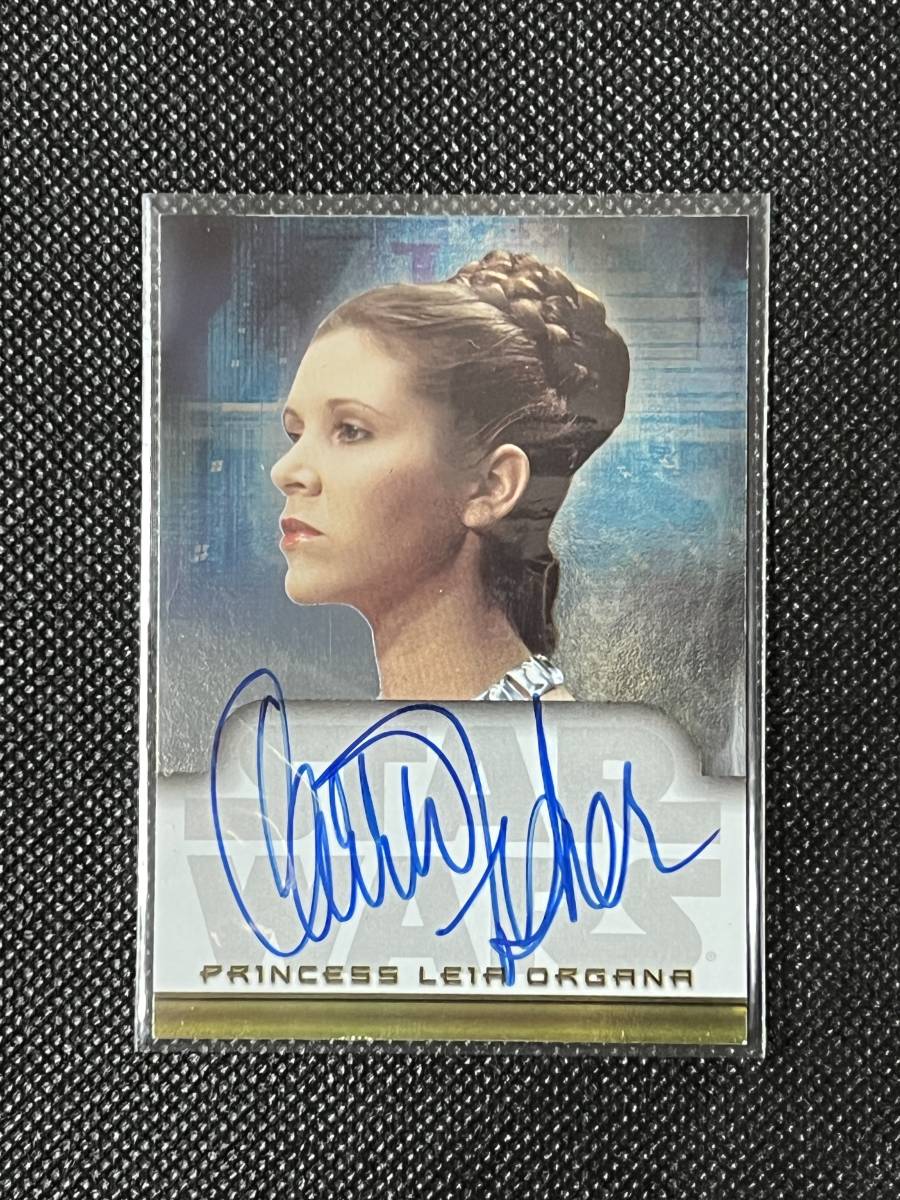 【HOT，セール】 2004 Topps Star Wars Heritage Carrie Fisher 直筆サインカード(その他)｜売買されたオークション情報、yahooの商品情報をアーカイブ公開 - オークファン その他