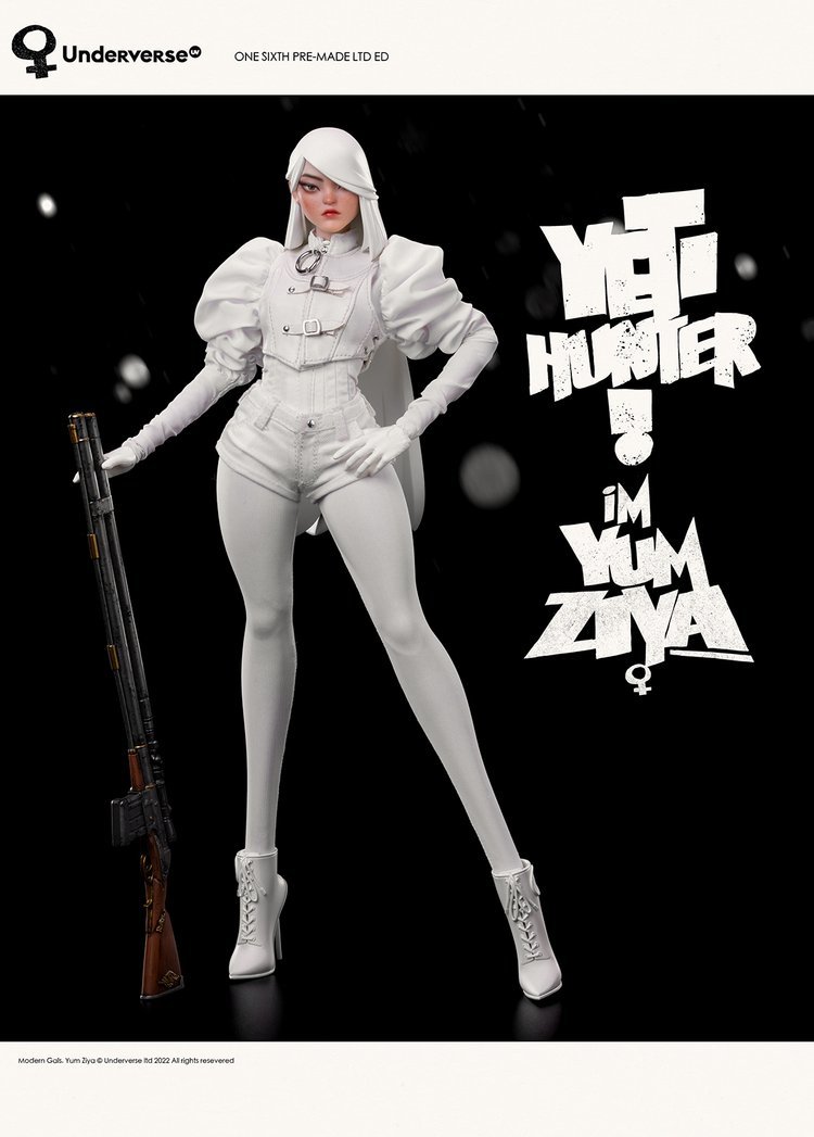 新品/未開封/限定/完売】 UNDERVERSE 1/6 Yeti Hunter YUM ZIYA 