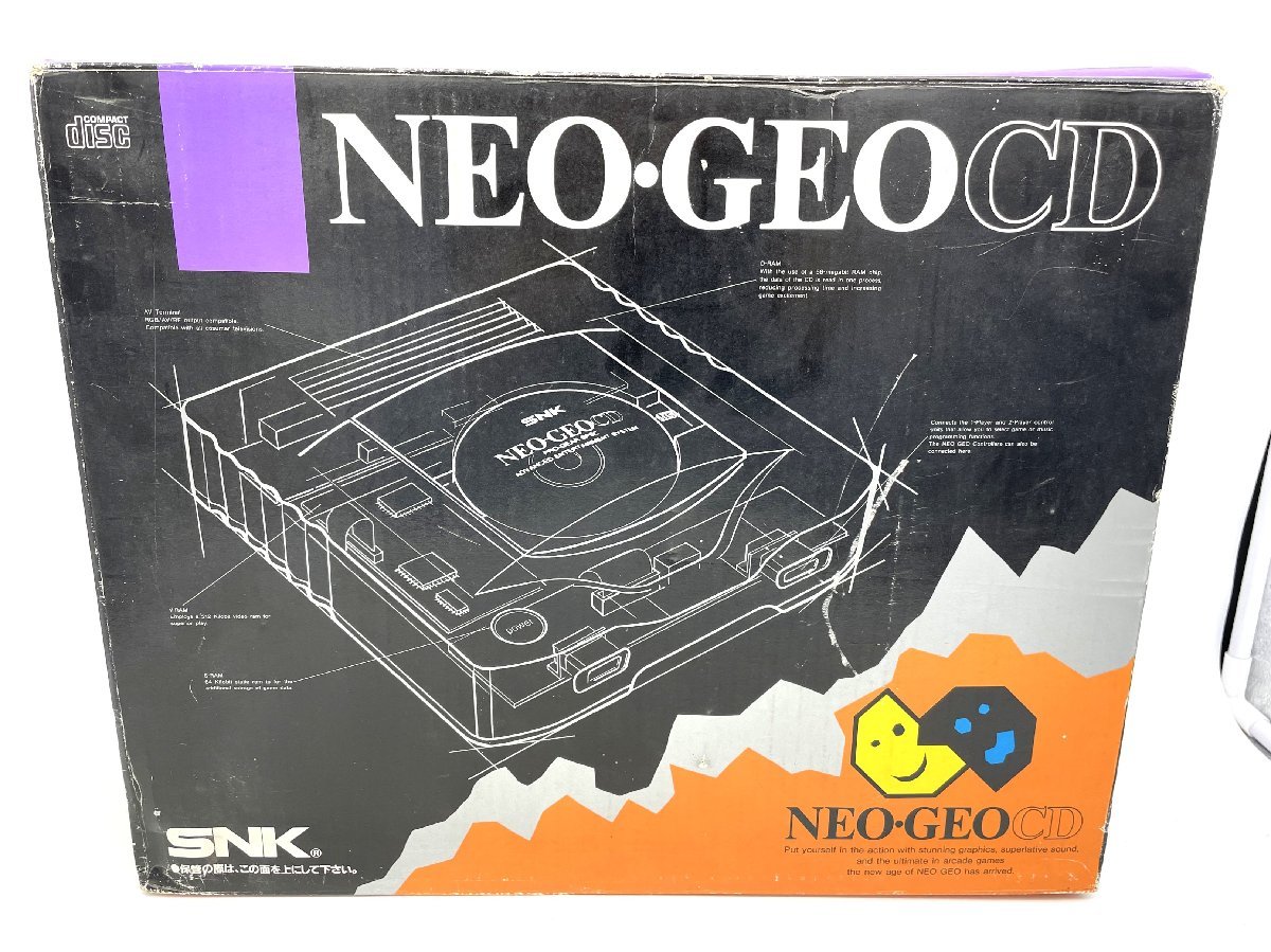 1円スタート ネオジオCD 外箱と取扱説明書のみ 本体は有りません