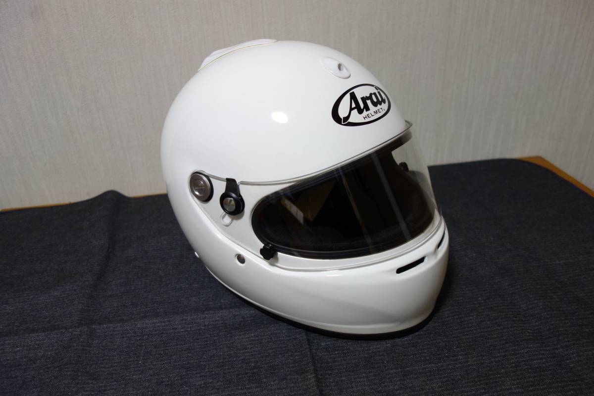 ☆美品 ARAI アライ 4輪 ヘルメット GP-5S Lサイズ(59-60)cm 中古 