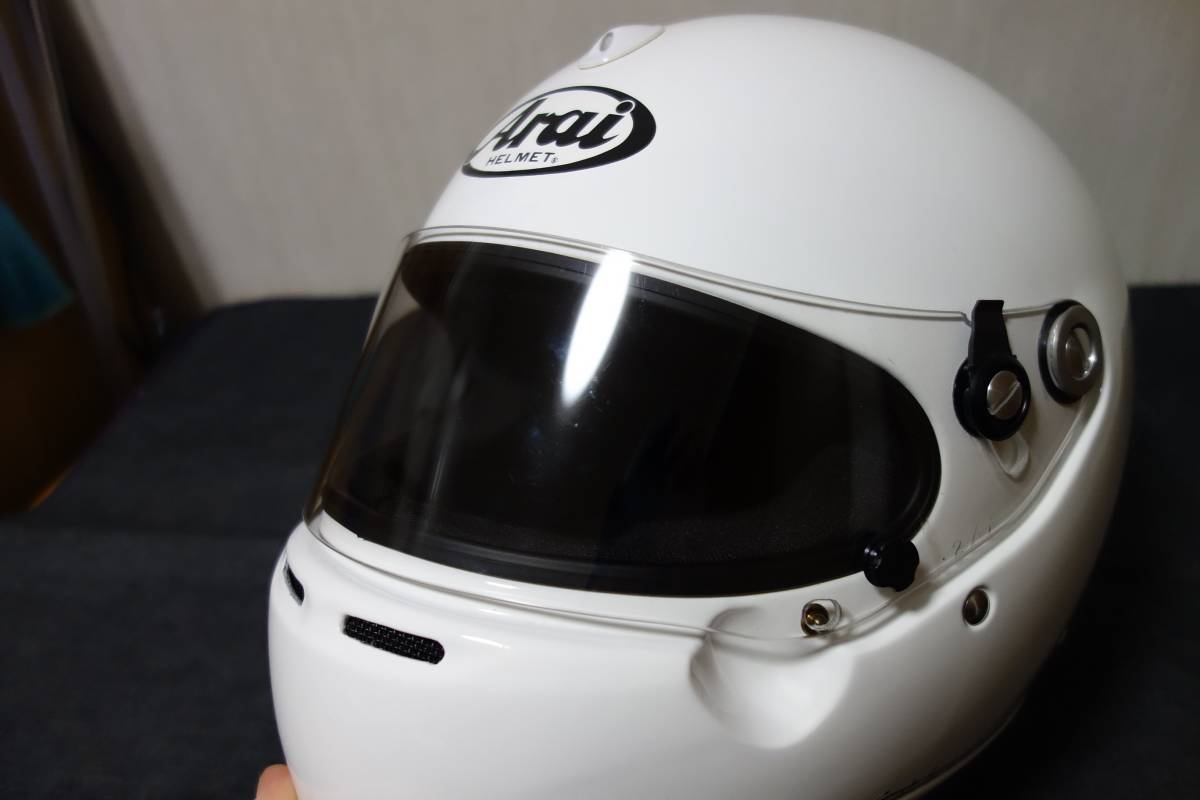 ☆美品 ARAI アライ 4輪 ヘルメット GP-5S Lサイズ(59-60)cm 中古 
