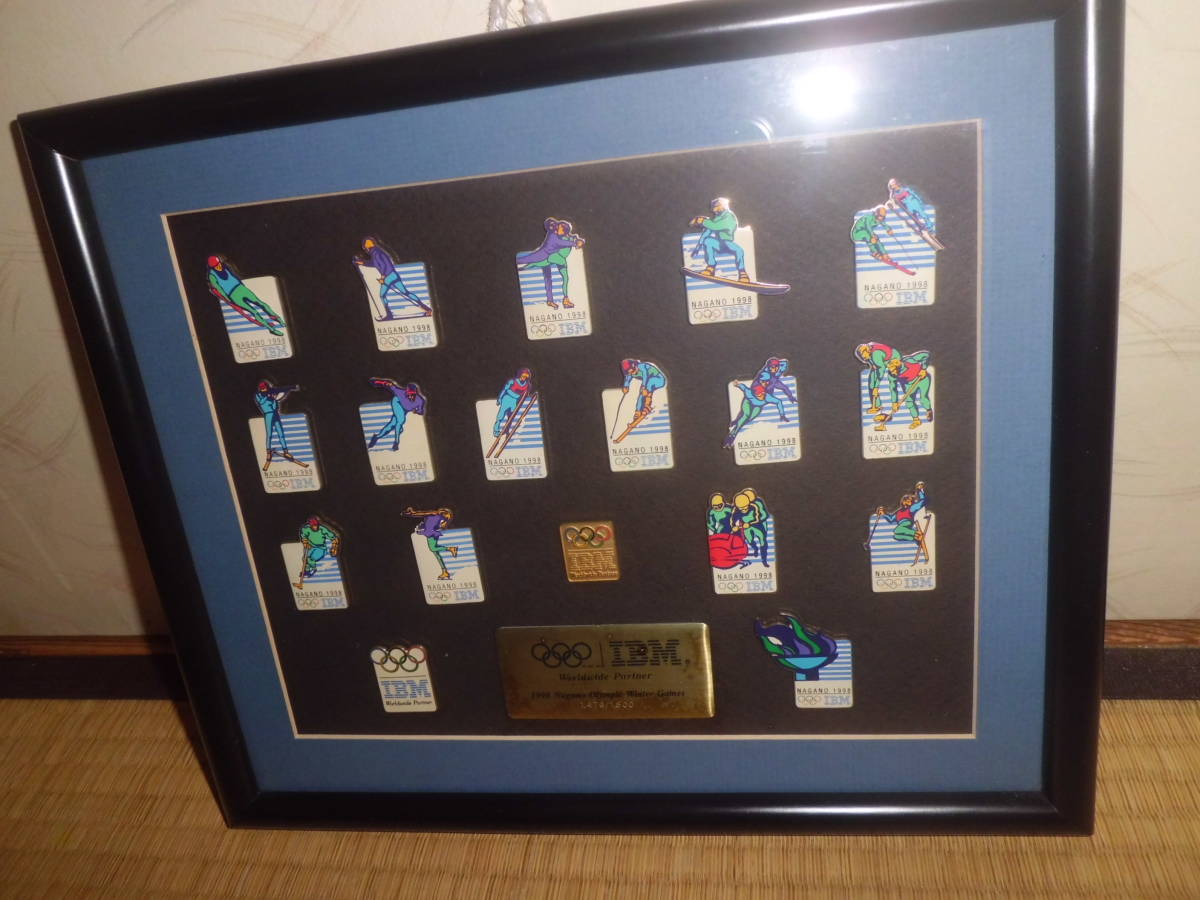 【超レア】1998年長野オリンピック冬季大会  Panasonic　ピンバッジ 超レア1998年長野オリンピック冬季大会 Panasonic ピンバッジ