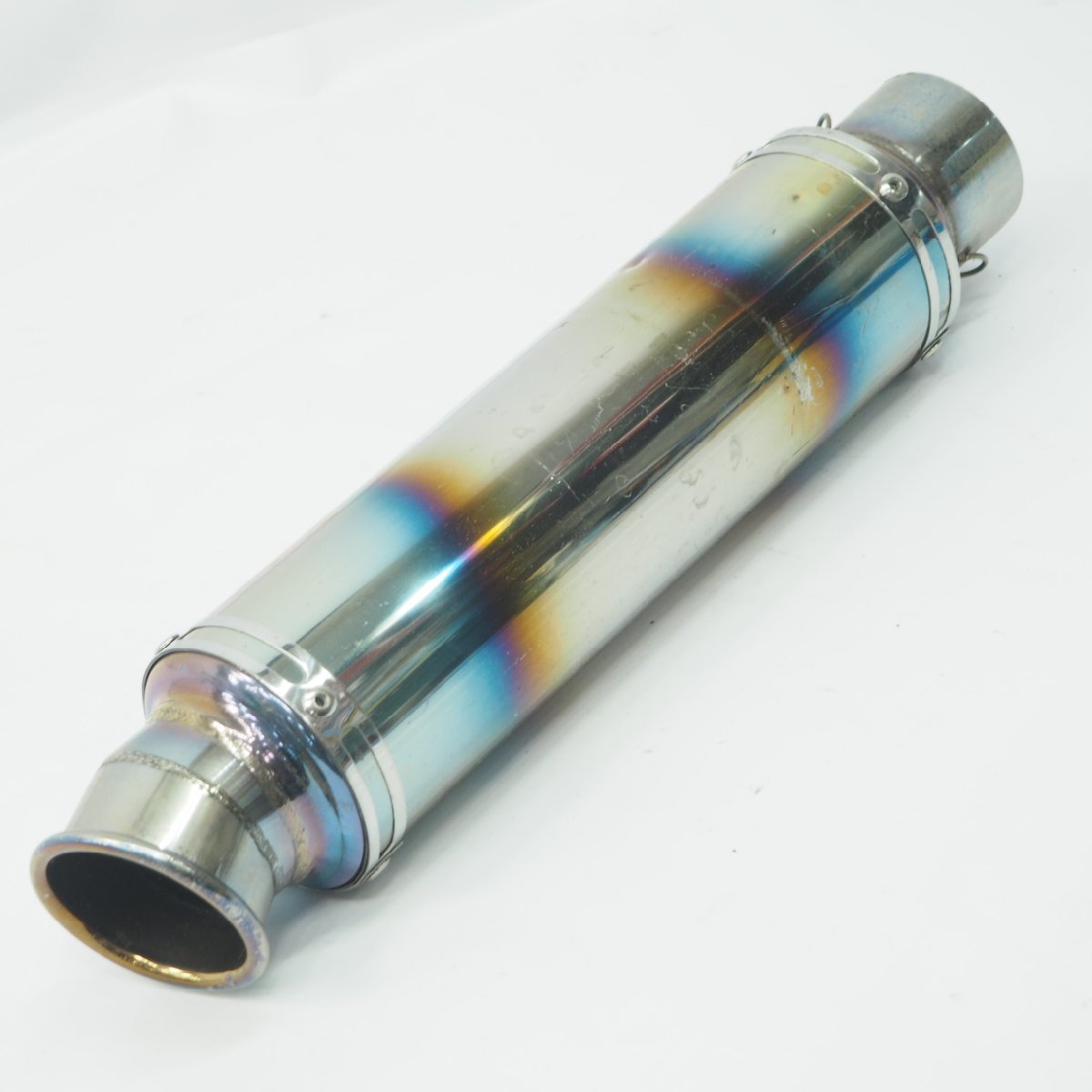 ステンレスサイレンサー 汎用 60.5mm GPZ900R XJR1300 GSF1200