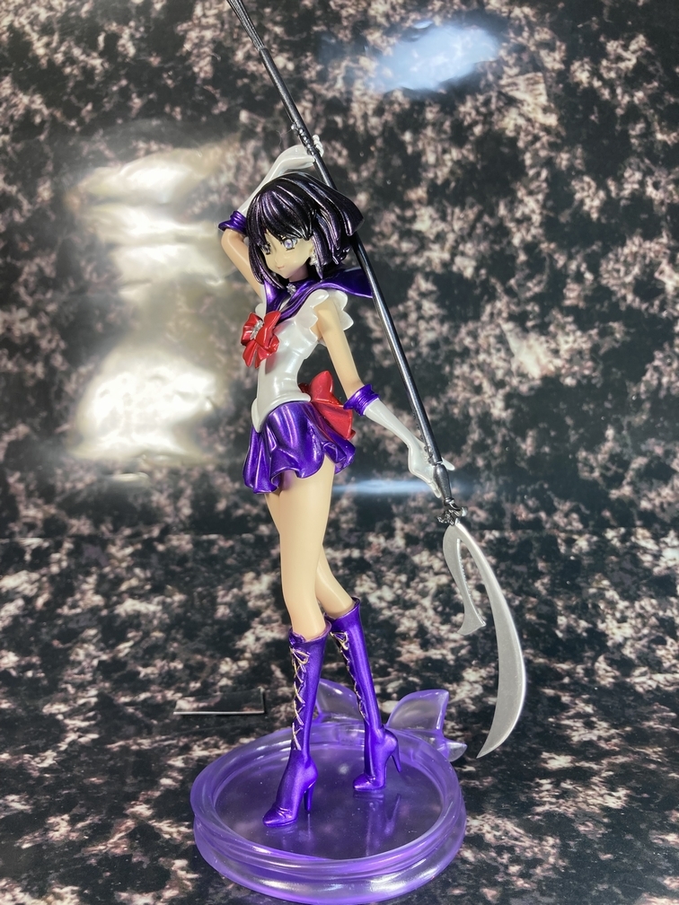 セーラーサターン　セーラームーン　ガレージキット 　完成品 　フィギュア 完成品 セーラーサターン ガレージキット 訳あり フィギュア(美少女