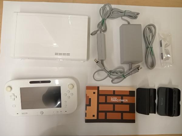 ジャンク 【本体同梱版】スーパーマリオメーカー セット(WUPSWAHA)