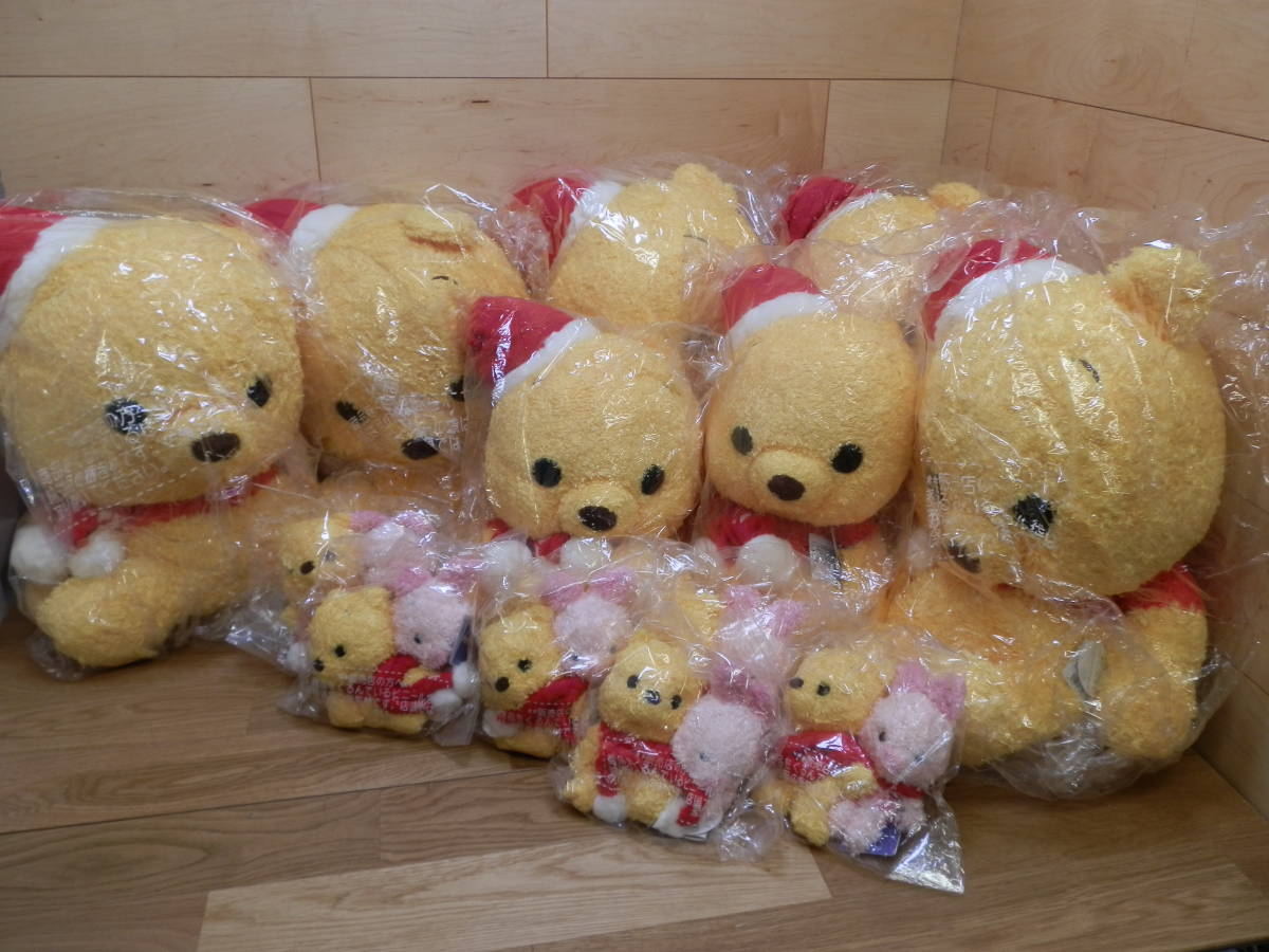 ◇プーさん のこのこふれんず 全長約50cm他 ぬいぐるみまとめて◇未 