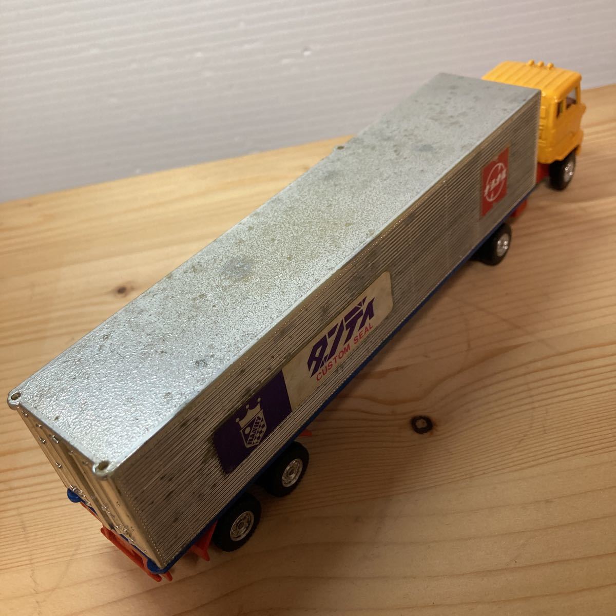 トミカ ダンディ 日野 HE トレーラー パネルバン ナショナル 当時物