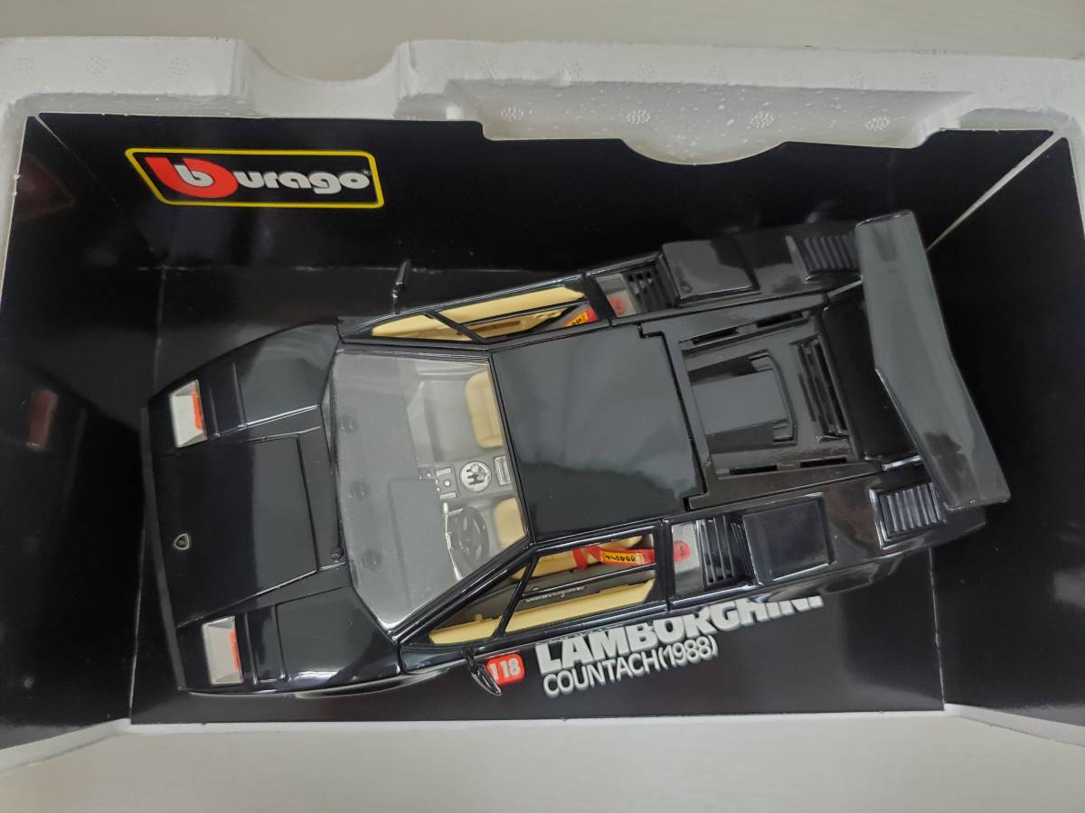 ランボルギーニ カウンタック 1/18 ランボルギーニ 1988 Burago ブラーゴ(BBURAGO)|ランボルギーニカウンタック(1988)|【ハードオフ
