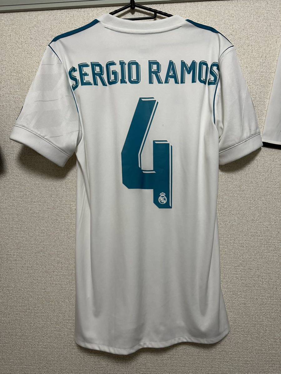 セルヒオ・ラモス　ユニフォーム　レアルマドリード　パリサンジェルマン　スペイン代表　ロナウド　モドリッチ　ベンゼマ　ベイル