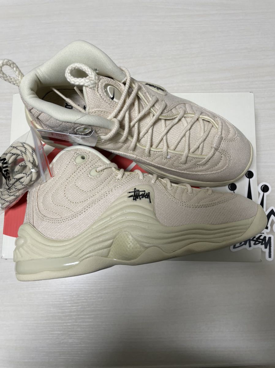 国内正規新品 26cm Stussy x Nike Air Penny 2 SP fossil 