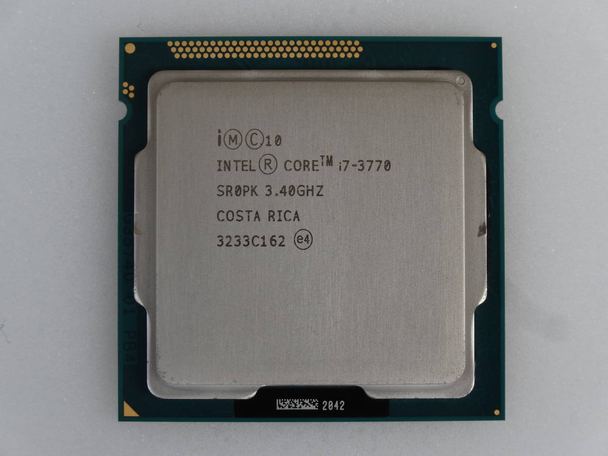 Intel CPU 第3世代 Core i7 3770 LGA1155 動作確認済み Core Intel i7-3770