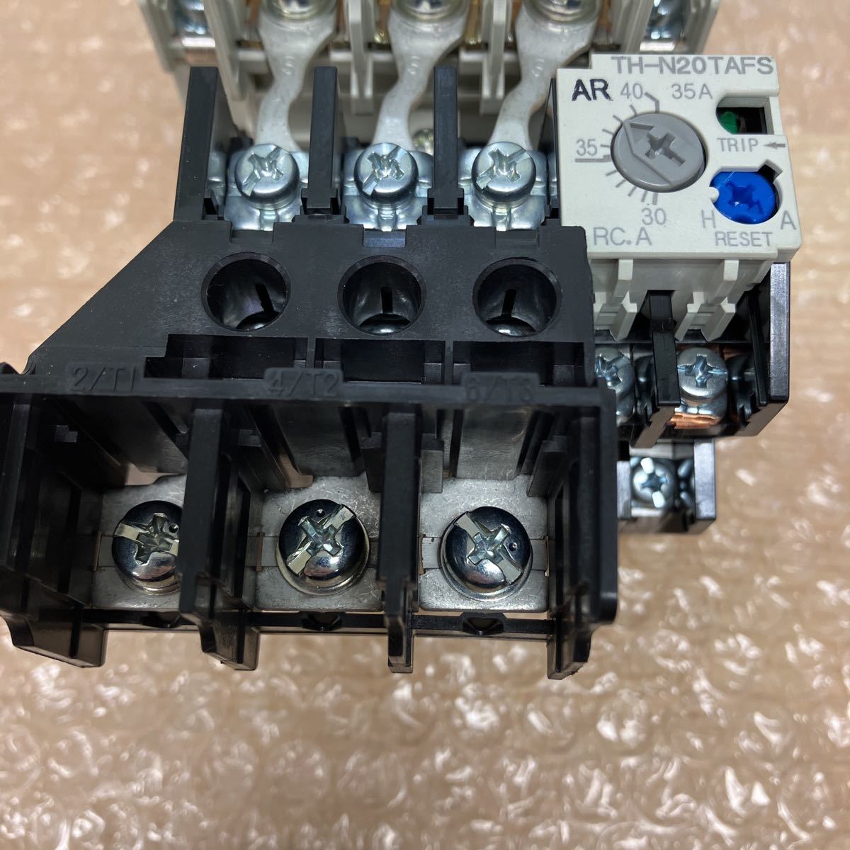 S-N35 電磁接触器 三菱 S-N50-AC-110V 新S-N50 S-N（CX)シリーズ[仕様 三菱　MITSUBISHI　S-N35　電磁接触器　マグネットスイッチ　TH-N20TAFS　サーマルリレー　C-537