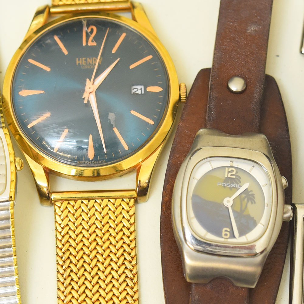 1円 可動品 腕時計 10本 ティソ セイコー ラドー 等 他 クォーツ  