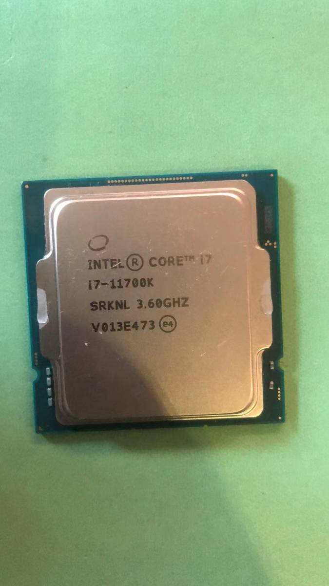 Intel Core I7-11700K 【動作未確認ジャンク】　LGAソケット　CPU　インテル 3239