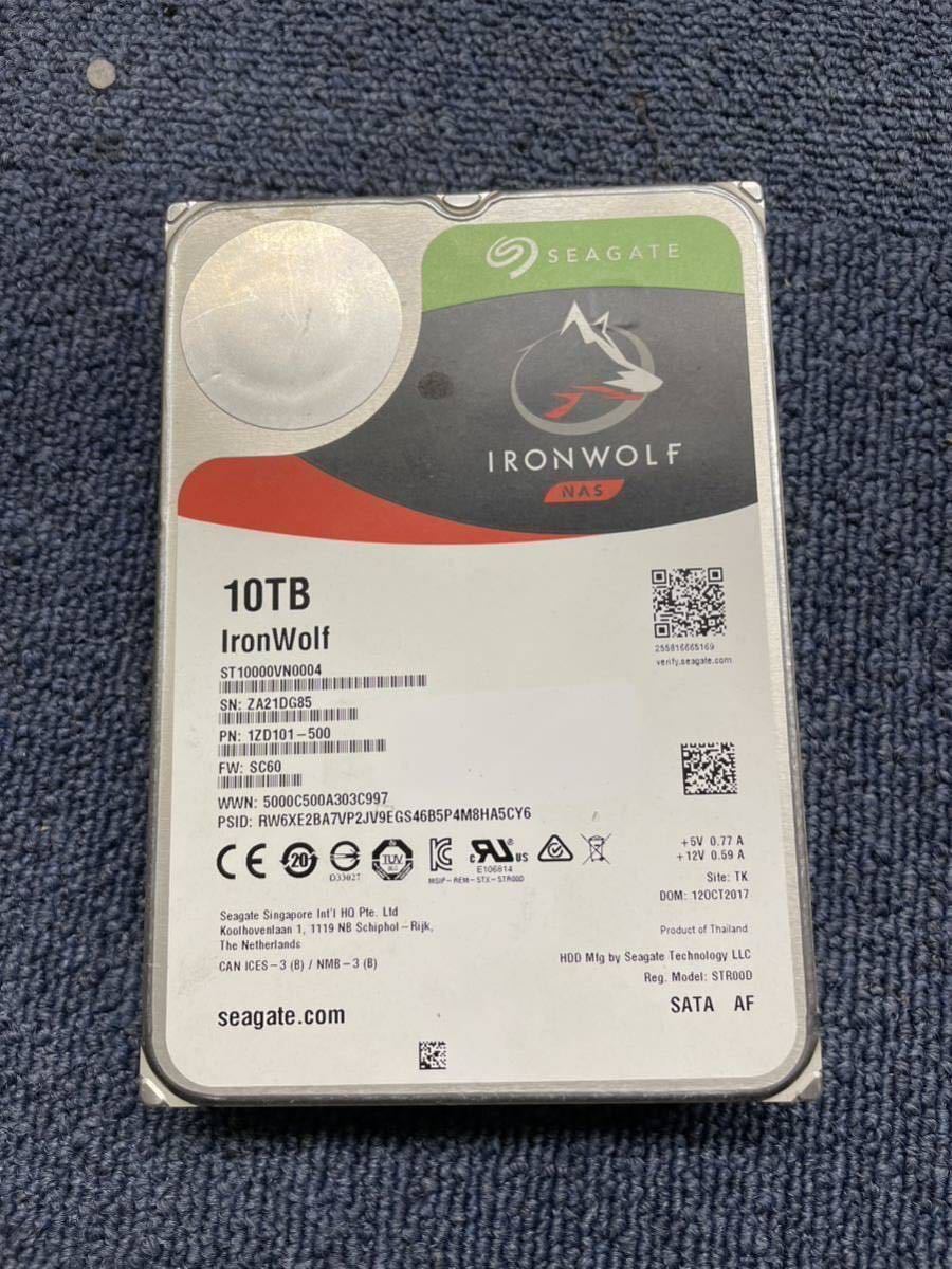 HDD シーゲート ST10000VN0008 [NAS向けHDD IronWolf（10TB 3.5インチ