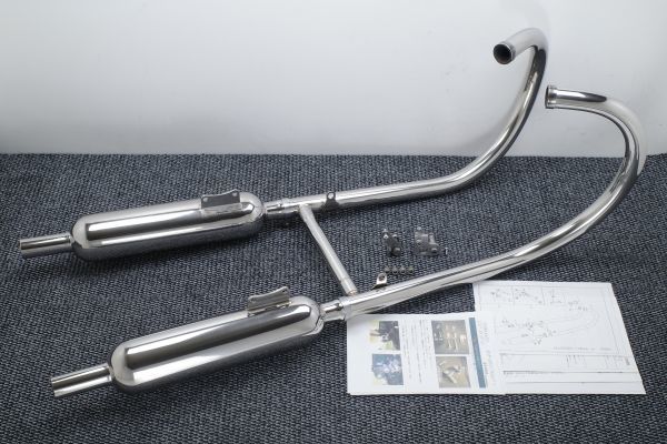 BEET W650 NASSERT マフラー TRAD ビート [カワサキ] by ステンレス 