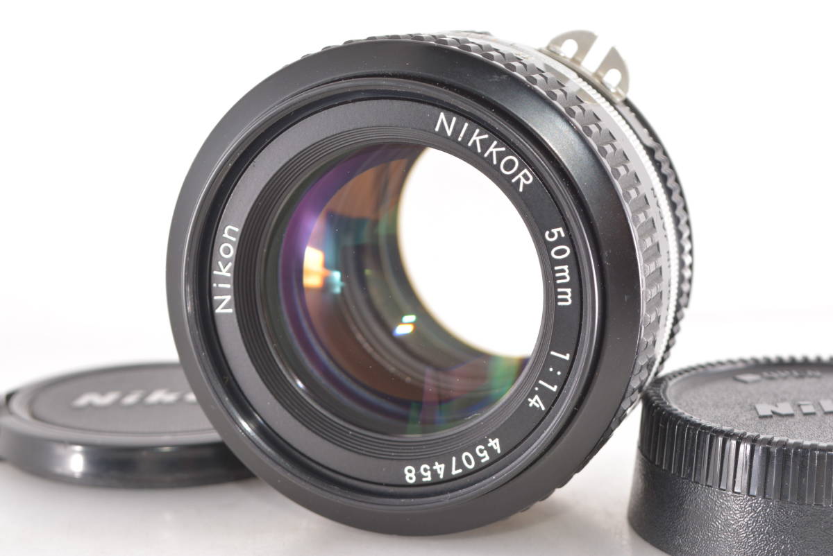 ニコン Nikon NIKKOR 50mm F1.4 Ai #h4333 50mm NIKKOR F1.4 F1.4（非Ai）